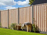 Systeem 1 - Standaard hout - beton schutting