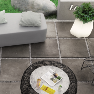 Fusion BLACK 40x80x2 cm