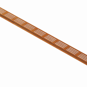 ACO SlimLine vervangingsrooster Corten designrooster L=1000