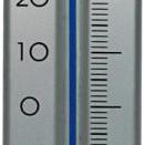 Thermometer metaal design 29 cm