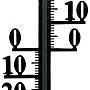 Buitenthermometer metaal zwart