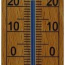 Thermometer hout 20 cm
