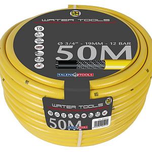 Getricoteerde gele slang, high twist resistant system "1""  -  25 M"