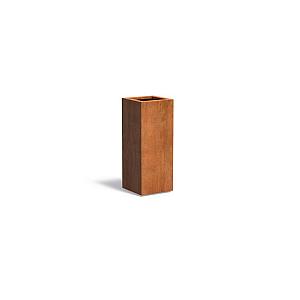 Bloembak Corten 400x400x1000 mm