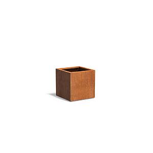 Bloembak Corten 600x600x600 mm