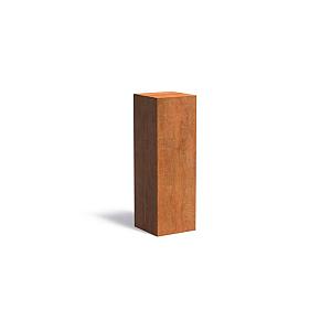 Sokkel Corten 400 x 400 x 1200 mm