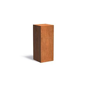 Sokkel Corten 500 x 500 x 1200 mm