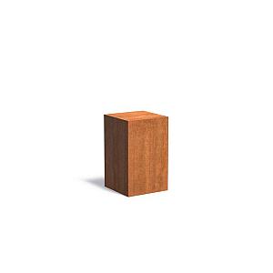 Sokkel Corten 500 x 500 x 800 mm