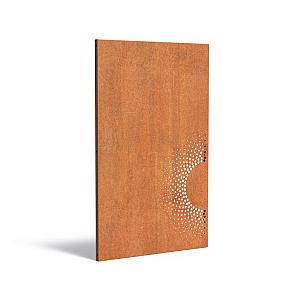 Decoratief paneel abstract Corten 1100 x 50 x 1800 mm