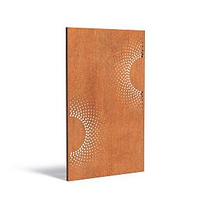 Decoratief paneel abstract Corten 1100 x 50 x 1800 mm
