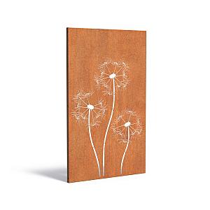 Decoratief paneel natuur Corten 1100 x 50 x 1800 mm