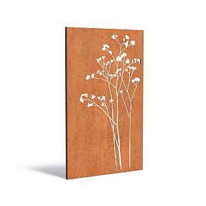 Decoratief paneel natuur Corten 1100 x 50 x 1800 mm