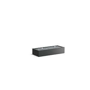 Watertafel Aluminium + LED 2000 x 800 x 400 mm