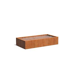 Vijver Corten 3000 x 1500 x 600 mm