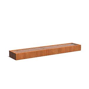 Vijver Corten 5000 x 1000 x 400 mm