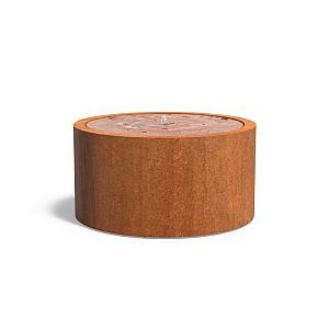 Watertafel Corten + LED 1450 x 750 mm
