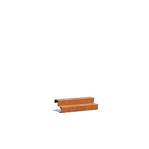 Trap Corten 1250 x 480 x 340 mm