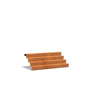 Trap Corten 2000 x 960 x 680 mm