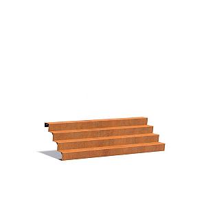 Trap Corten 2500 x 960 x 680 mm