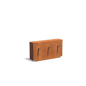 Vijvermuur Corten 1200 x 250 x 600 mm