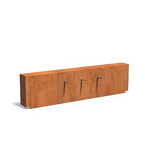 Vijvermuur Corten 2500 x 250 x 600 mm