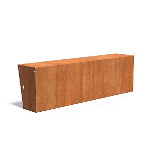 Keerwand Corten 2000x3x600 mm (LxDxH)