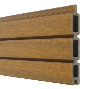 WPC fence board Modern Teak 21x160mm (wb 150mm) L-178cm FSC®100% FSC®-C003450 L = 178 cm