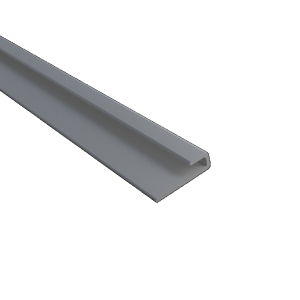 Alu start profiel WEO Essential & Bamboe Symphony 25x0.7mm L=300cm L=300 cm