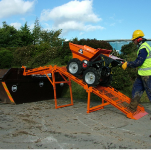 BMD 300 Laadbrug tbv minidumper