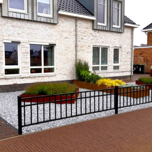 Cortenstaal plantenbak Rechthoek XL 400x100 H=80 cm ZONDER bodemplaat