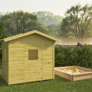 Speelhuisje Pippi (6.5m² dakleer)