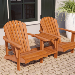 Hardhouten loveseat Relax
