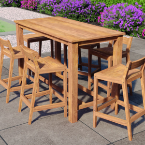 Teak tuinset Barset Buckingham