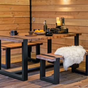 Teak tuinset Dinnerset Wellington
