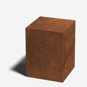 Cortenstaal sokkel 30x30x40