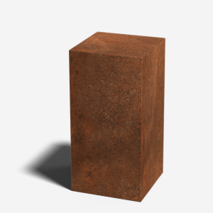 Cortenstaal sokkel 30x30x60