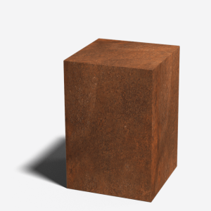 Cortenstaal sokkel 40x40x60