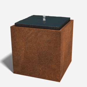 Cortenstaal waterornament 80x80x80 cm -Exclusief LED-verlichting