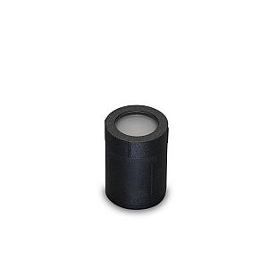 Beja cirkel zwart grondspot 0,5W