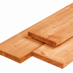 Red Class Wood constructiehout gedroogd 2.8x19.5x300 cm 1-zijde geschaafd. 1-zijde ruw