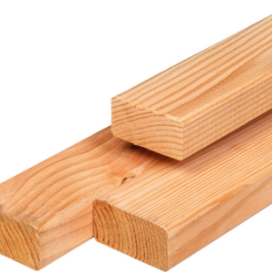 ACTIE Douglas stachetteregel ongedroogd 2.1x4.5x300cm fijnbezaagd