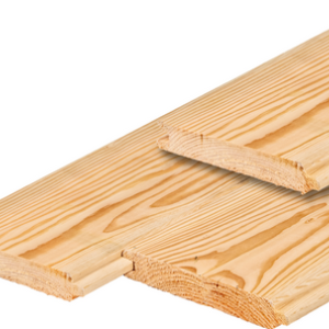 Douglas blokhutprofiel 2.8x19.5x500cm geschaafd. gedroogd