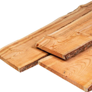 Schaaldelen Douglas +/- D2.5xB25-30xL400cm onbehandeld