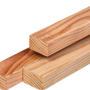 Douglas ligger gedroogd. geschaafd 4rh 4.5x7.0x250 cm
