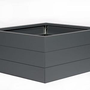 FST Bloembak modulair - ANTRACIET 90x90x42 cm