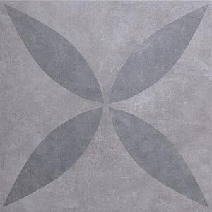 GeoCeramica® 60x60x4 Amb. Greige Flower