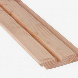 ACTIE! Douglas geschaafd rhombusprofiel 2,7 x 14,5 x 300 cm, onbehandeld.
