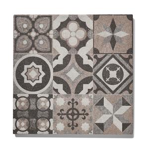 GeoProArte® Mosaic 60x60x4 Md Taupe Deco