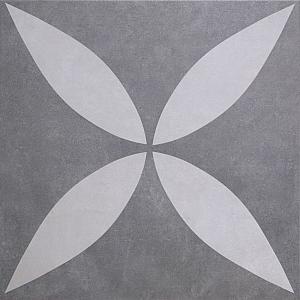 GeoCeramica® 60x60x4 Ambi. Antra Flower