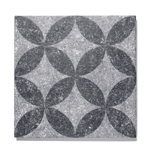 GeoProArte® 60x60x4 Light Grey Flower